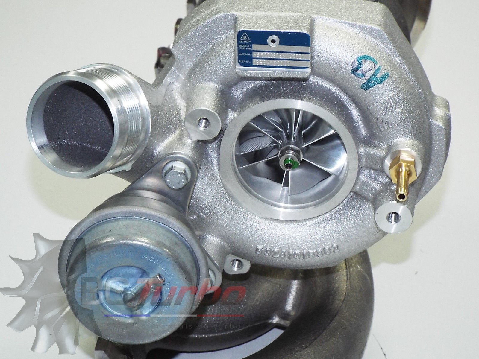 TURBO BORGWARNER B03G-2480DGB8.8 NEUF - AUDI A3 SPORTBACK &nbsp;Q3 TT ROADSTER CEPA CZGA CEPB 2,5 L 310 340 360 CV - 18559700001
